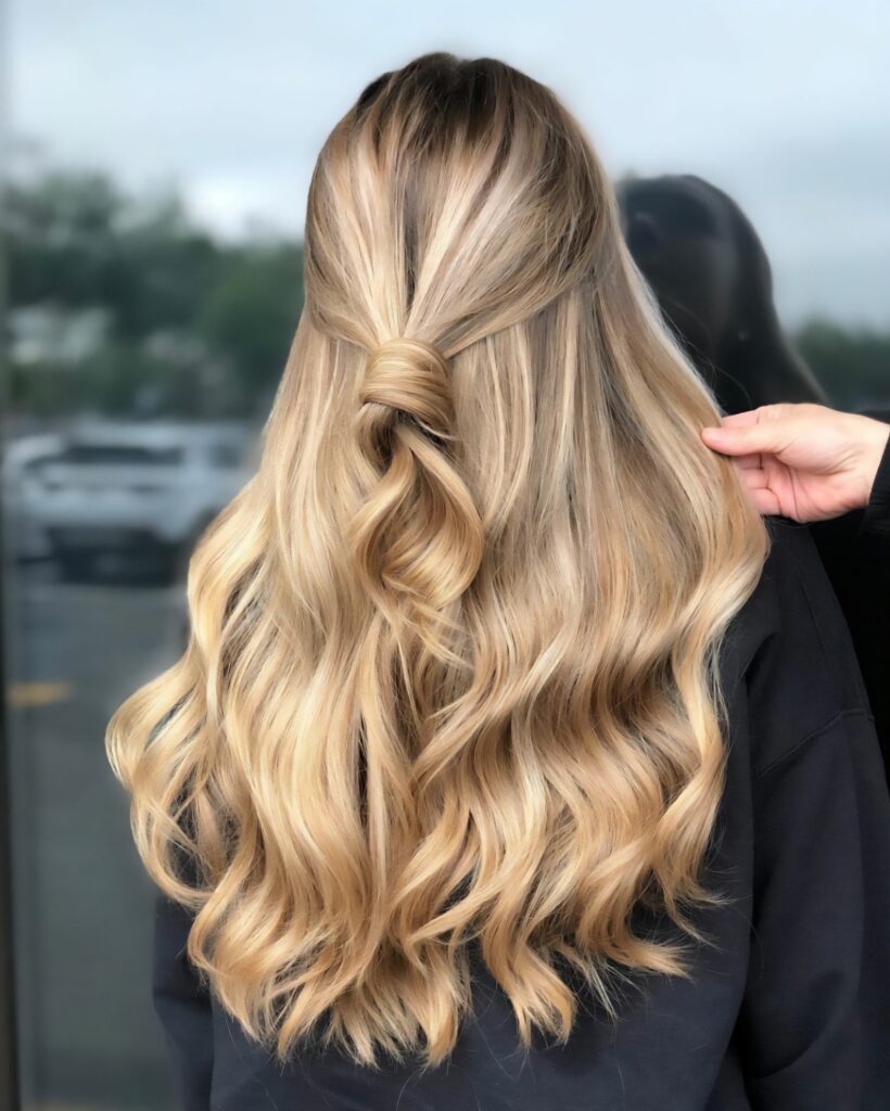 Color Highlights Balayage at Elle Marie Hair Studio